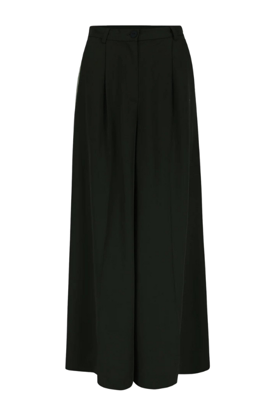 Clay pants - Zwart tencel