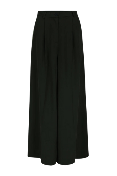 Clay pants - Zwart tencel