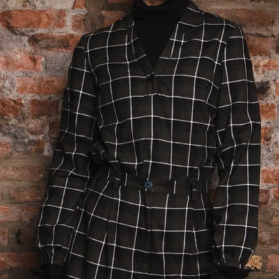 Desert blouse - Twill checks