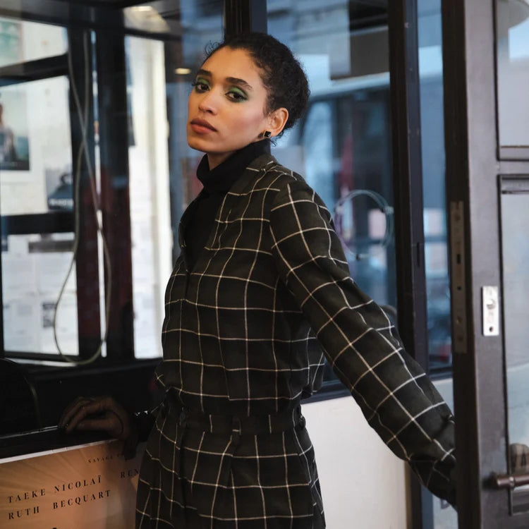 Desert blouse - Twill checks