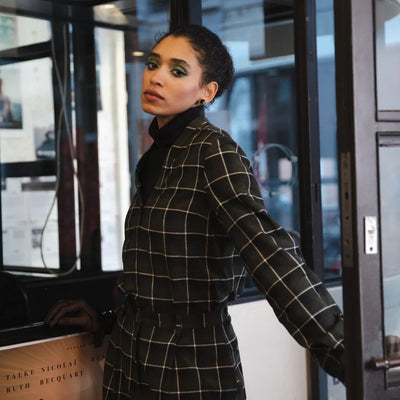 Desert blouse - Twill checks