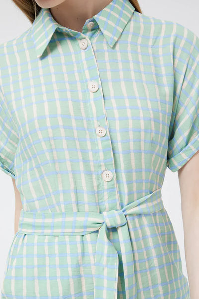 Zomerjurk Green Summer Checks