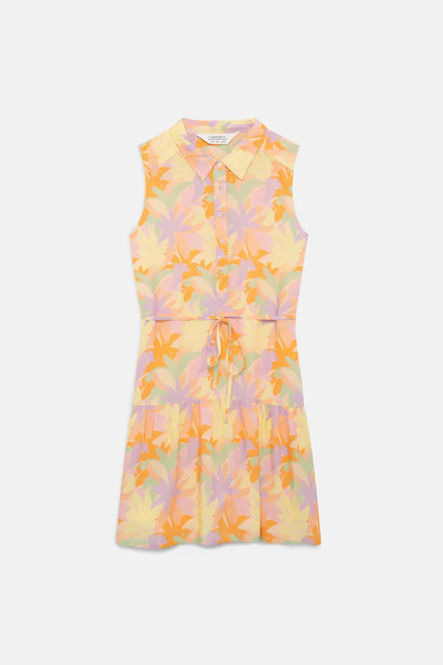 Korte Jurk Floral Pluvia