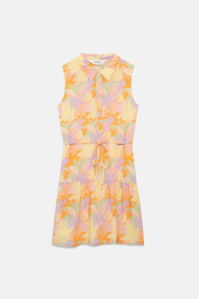 Korte Jurk Floral Pluvia