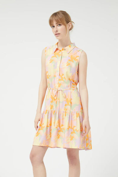Korte Jurk Floral Pluvia