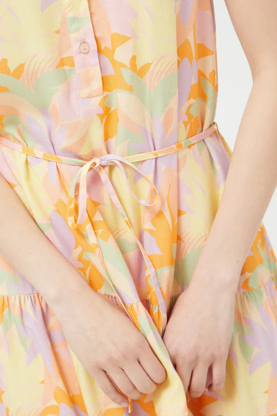 Korte Jurk Floral Pluvia