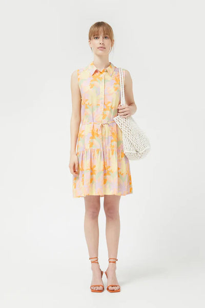 Korte Jurk Floral Pluvia