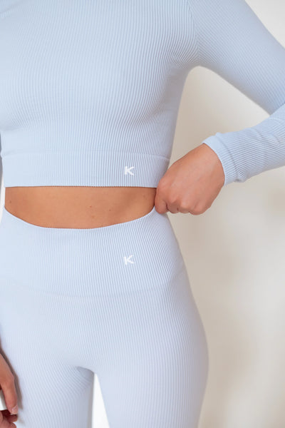 Longsleeve Top - Blauw