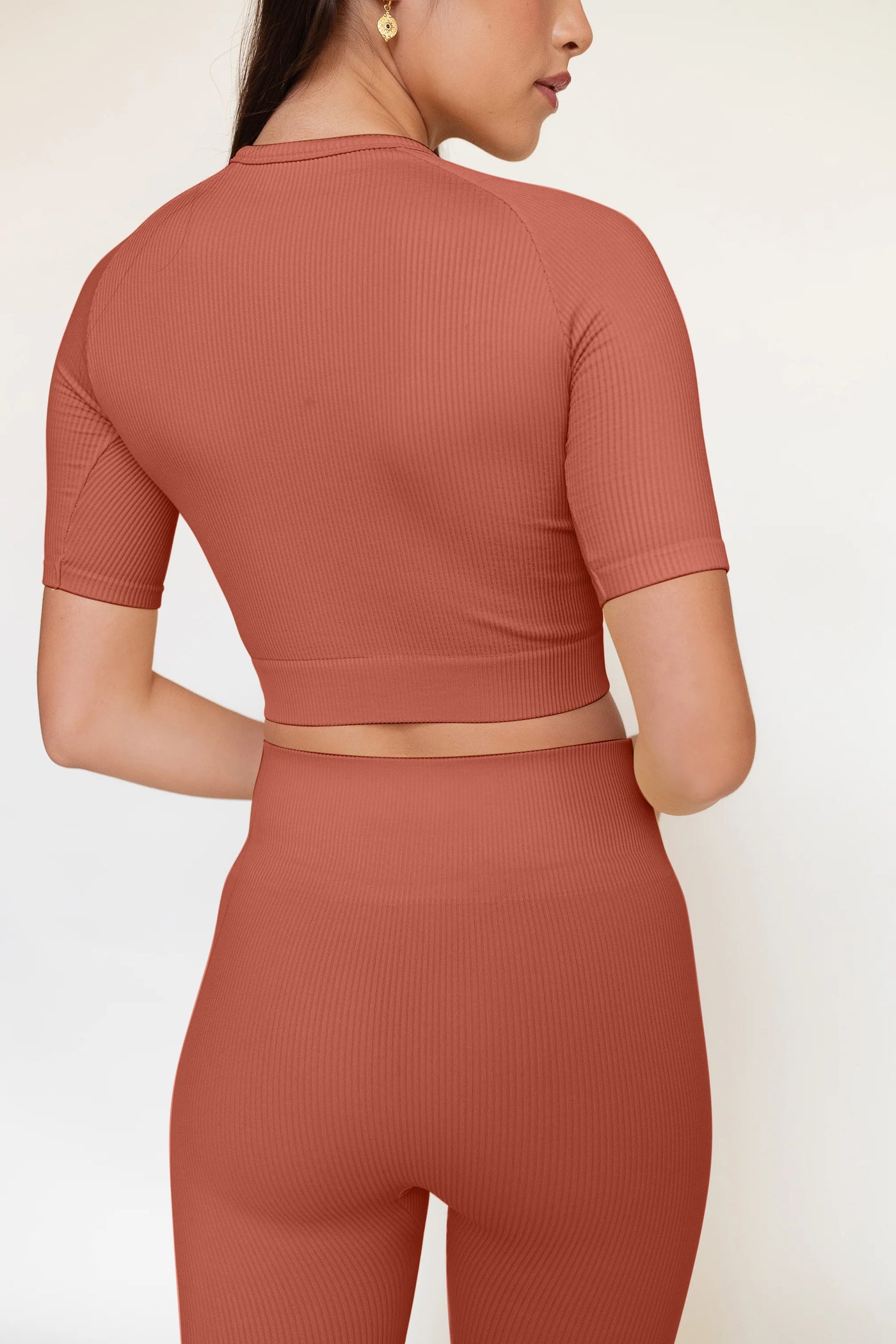 Shortsleeve Top - Terracotta