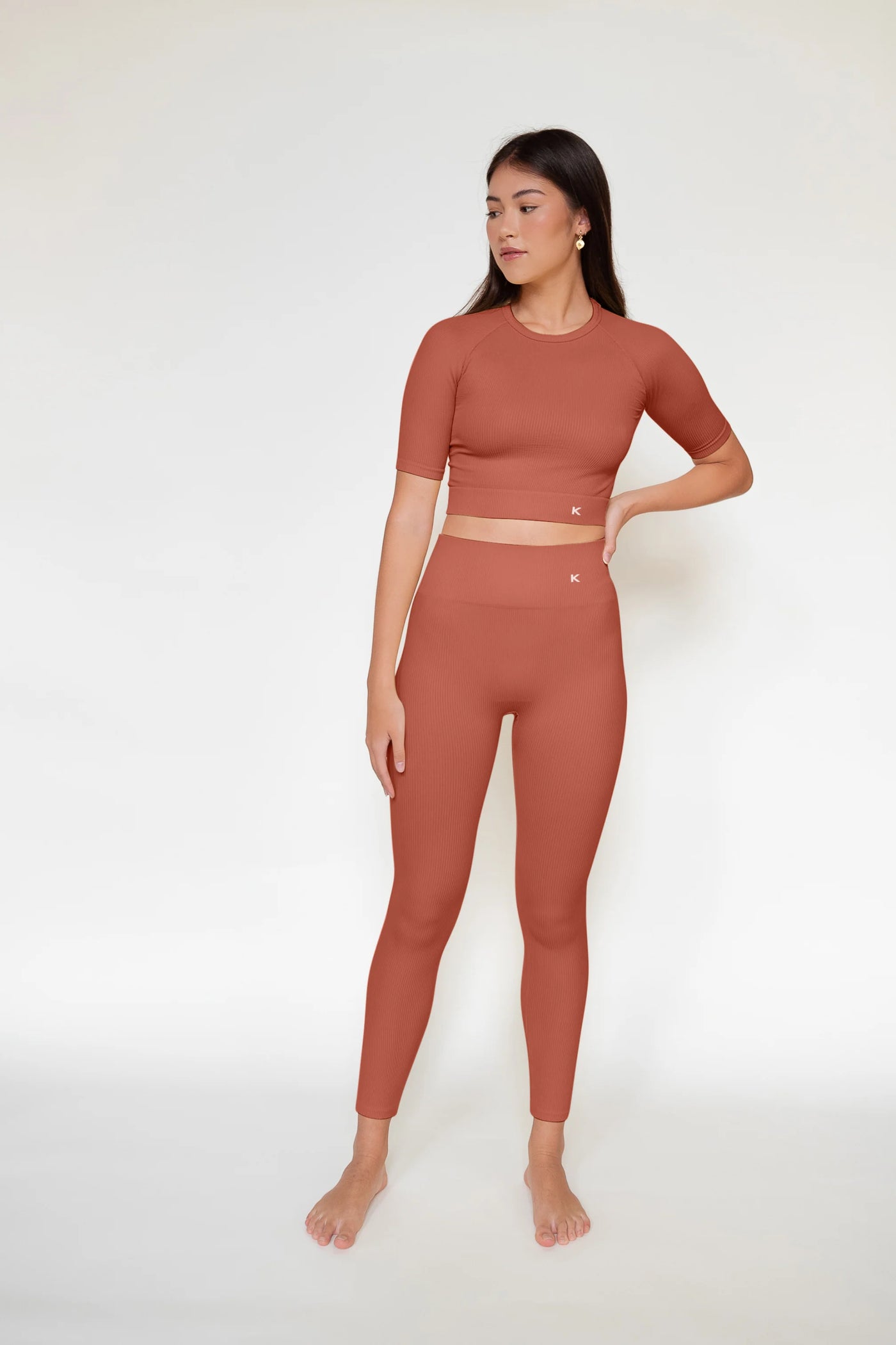 Shortsleeve Top - Terracotta