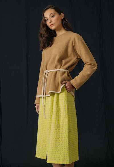 Seyal Skirt - Fluor Tweed