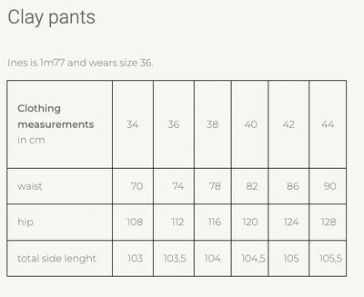Clay pants - Twill Checks