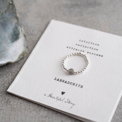 Sparkle Labradorite Silver &#8211; Ring &#8211; A Beautiful Story