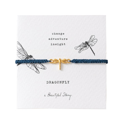 Symbol Dragonfly Gold bracelet