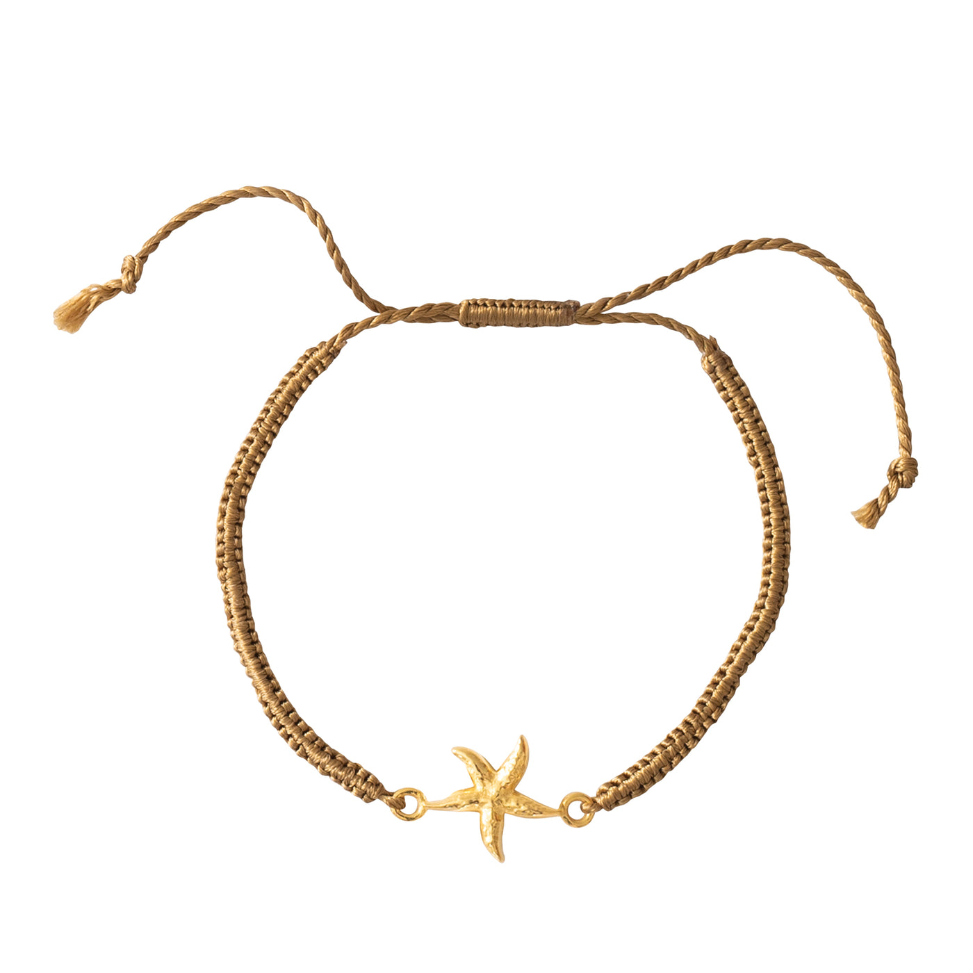 Symbol starfish Gold bracelet