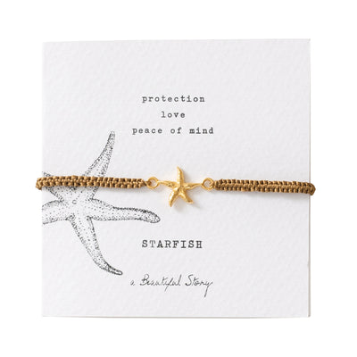 Symbol starfish Gold bracelet