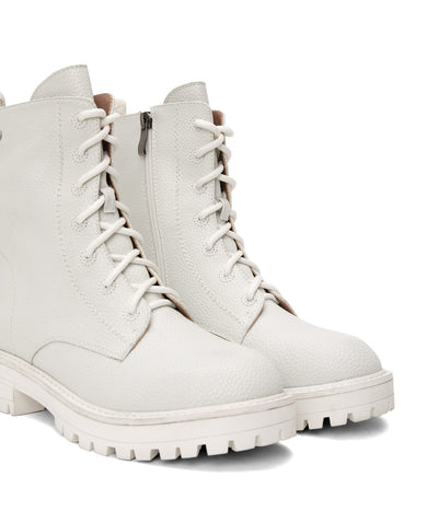 Vegan Combat Boots White MATT&#038;NAT