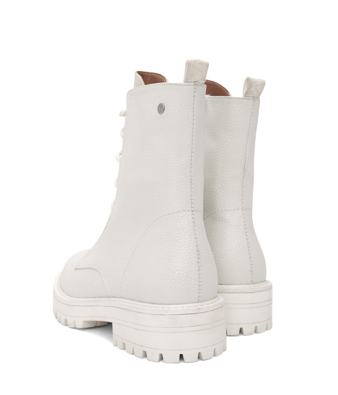 Vegan Combat Boots White MATT&#038;NAT