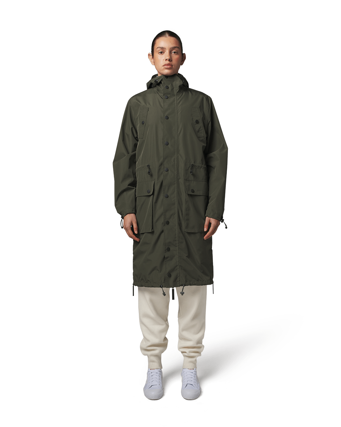 Lightweight Parka &#8211; Army Green