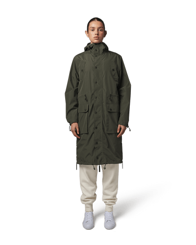 Lightweight Parka &#8211; Army Green