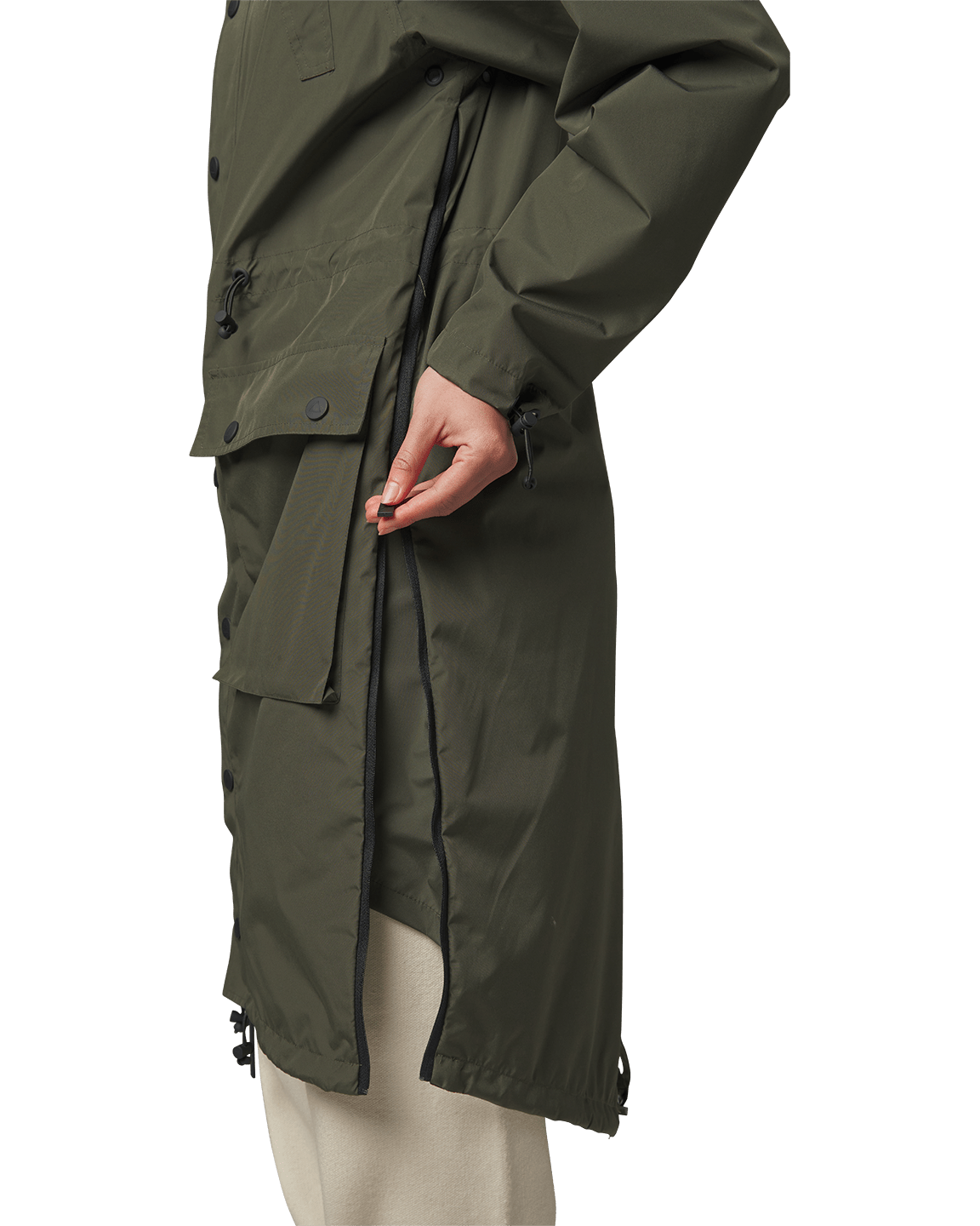 Lightweight Parka &#8211; Army Green