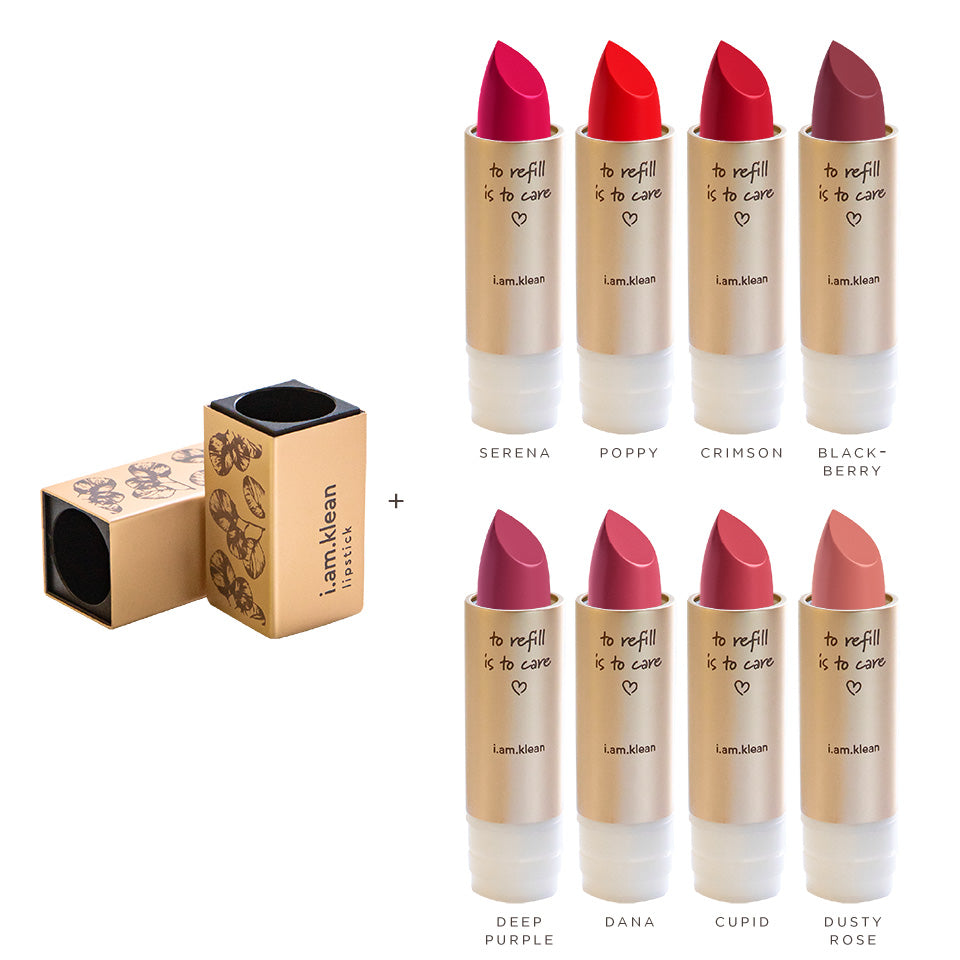 KLEAN LIPSTICKS - REFILLABLE