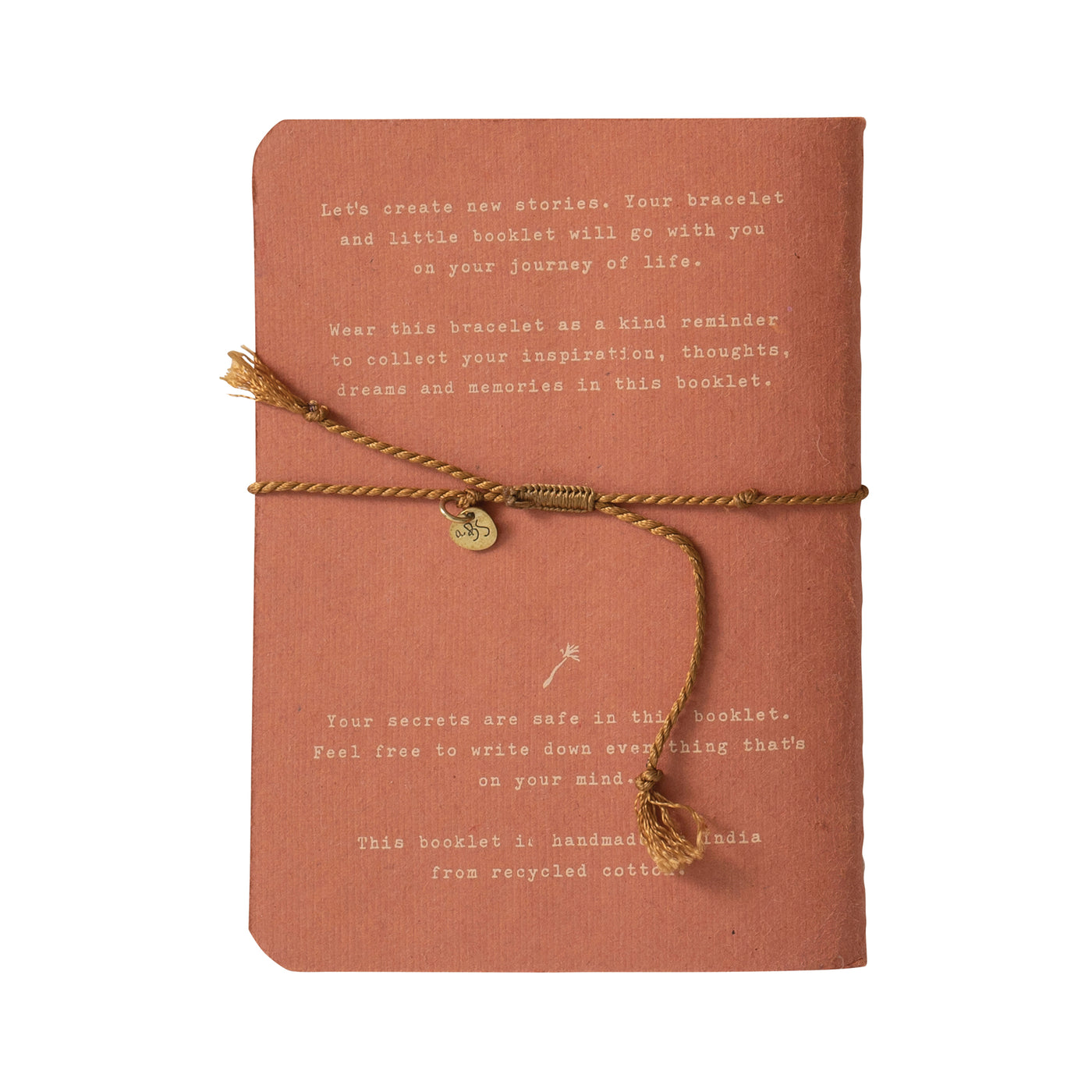 Storybook WISHES notitieboek met armband