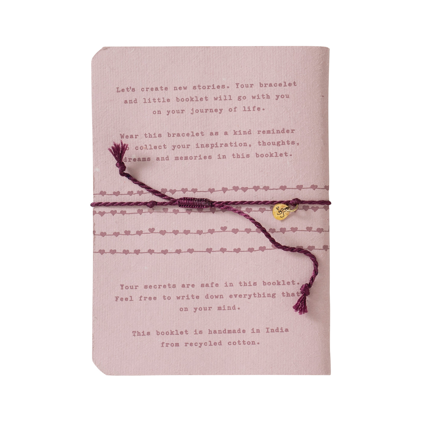 Storybook LOVE notitieboek met armband