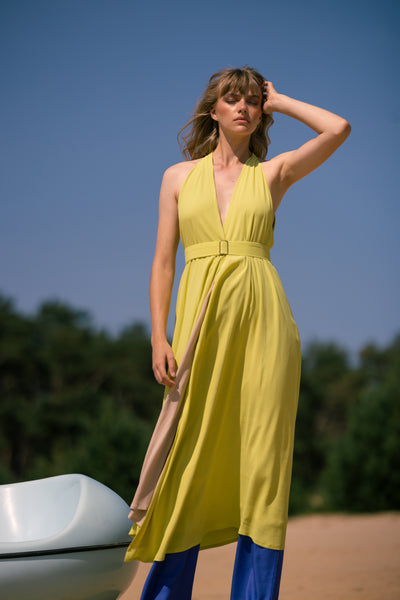 Zenit Dress Lime