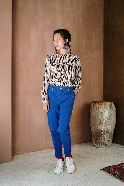 GIZEM PANTS COBALT JLABEL