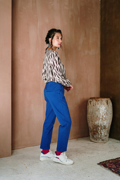 GIZEM PANTS COBALT JLABEL