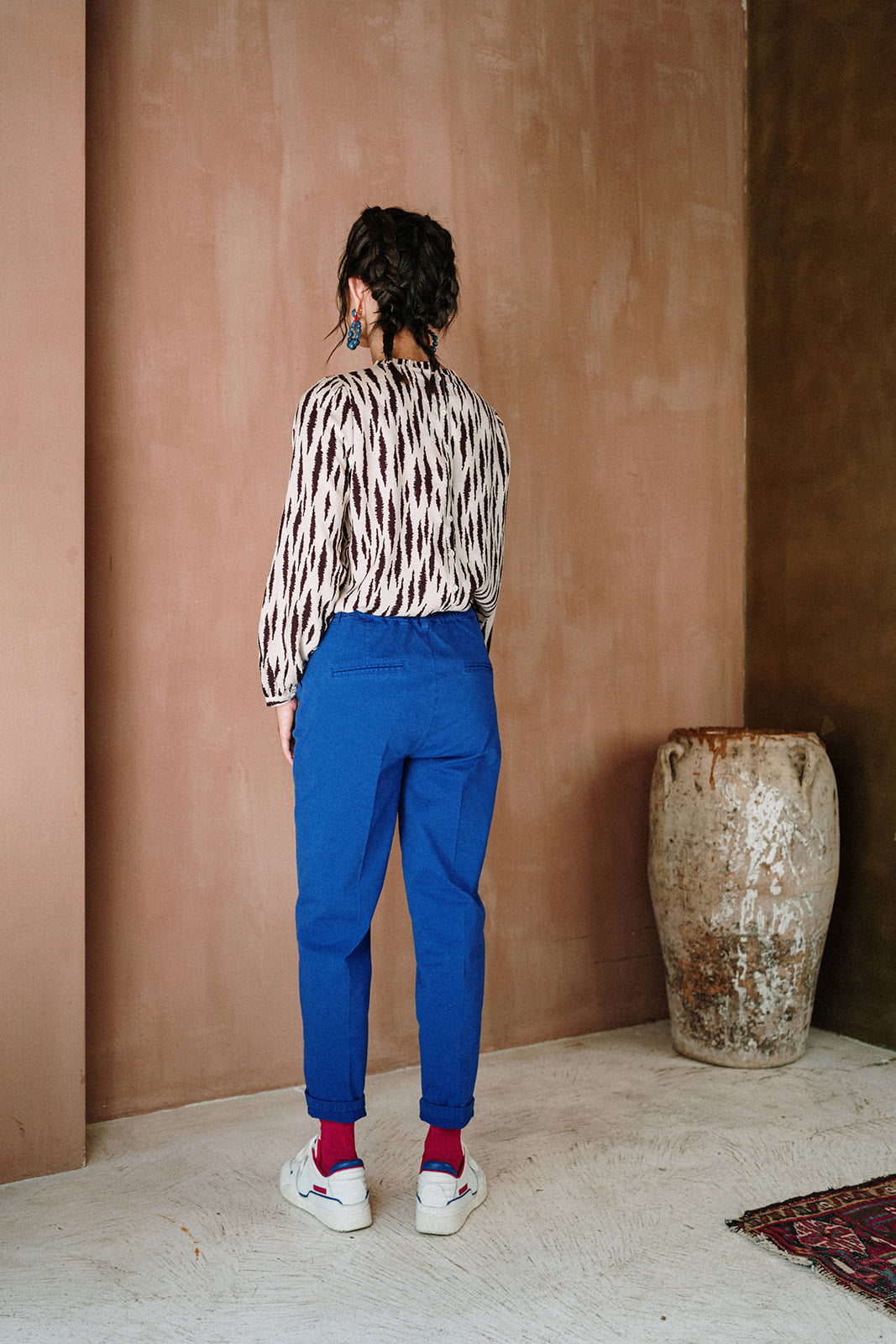 GIZEM PANTS COBALT JLABEL