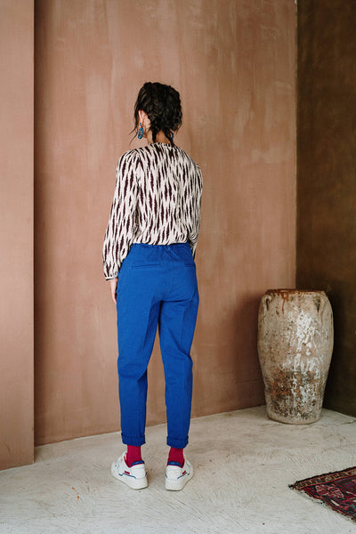 GIZEM PANTS COBALT JLABEL