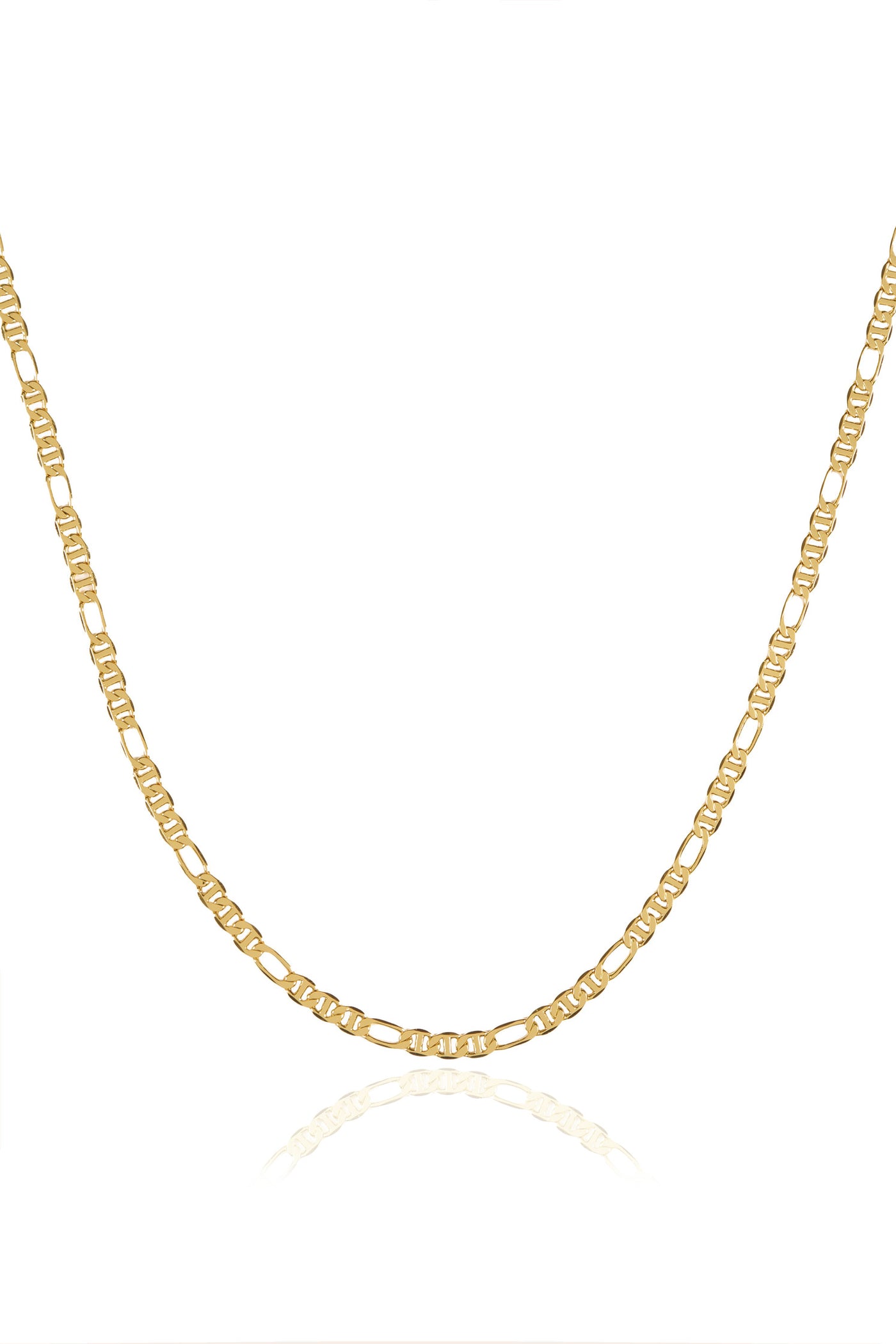 ANCHOR CHAIN NECKLACE GOLD TITS