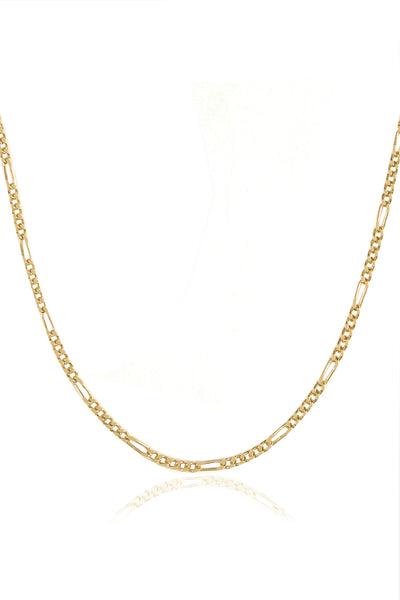 FIGARO CHAIN NECKLACE GOLD TITS